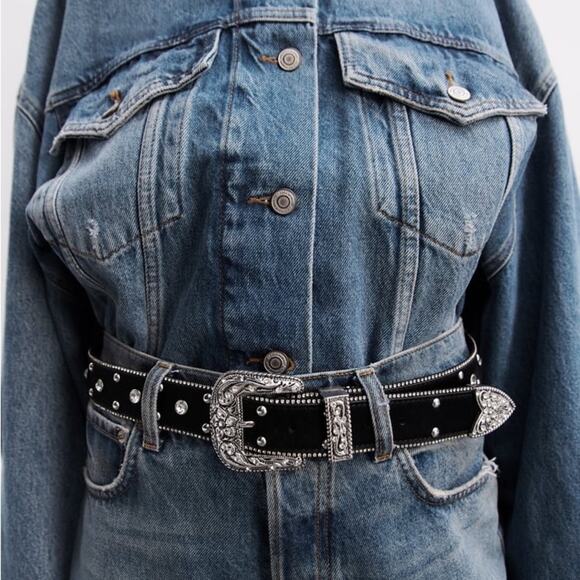 ZARA DENIM JACKET ZW LIMITED EDITION - Picture 5 of 8